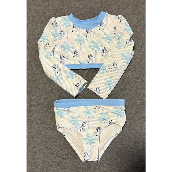Bluey | Children's Kid's Girl's 2 Piece Bathing Suit | 4T - Picture 1 of 2